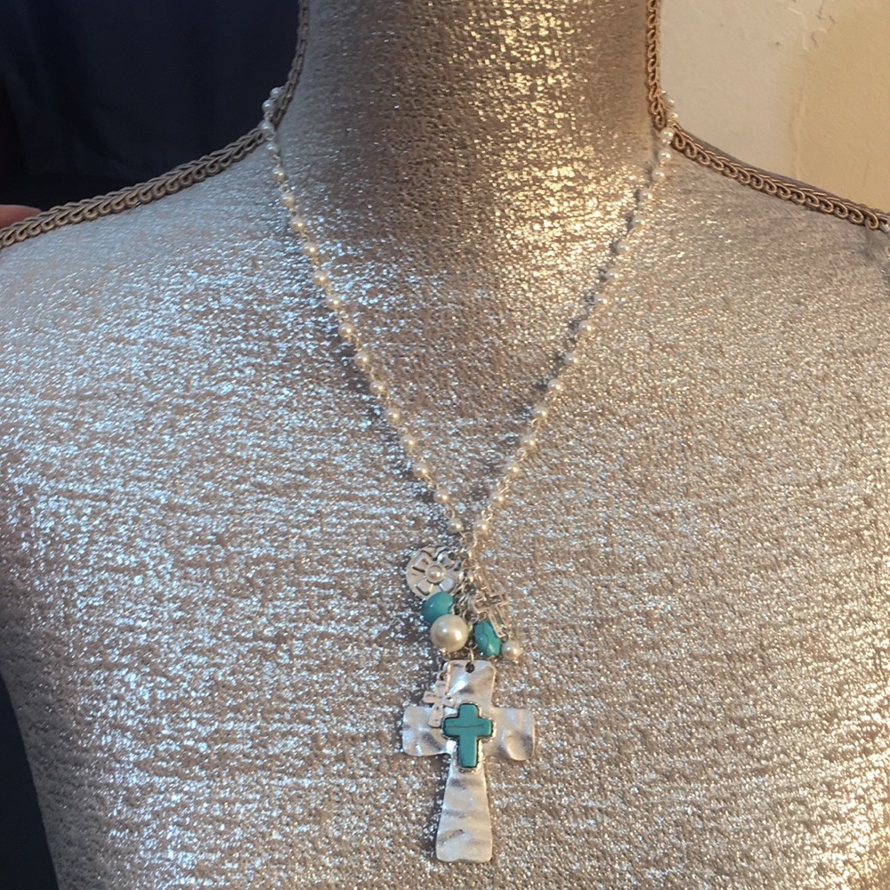 Necklace with earrings #772